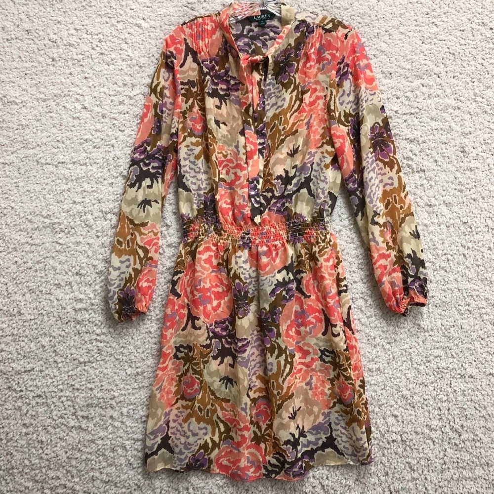 Ralph Lauren Multicolor Camouflage Blouse
